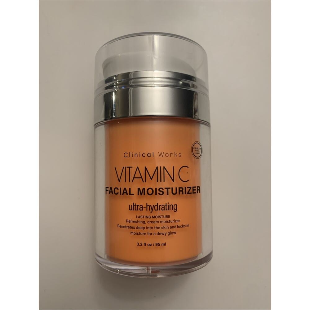 Clinical Works Vitamin C Facial Moisturizer Ultra-Hydrating 3.2 fl oz